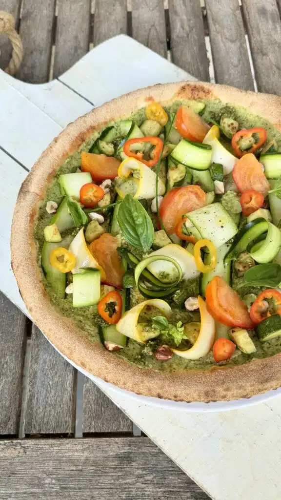 Pizza aux petits Légumes d'été Blog de recettes de mypizzateacher