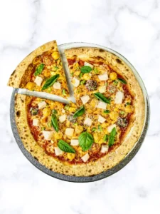 PIZZA POULET CURRY