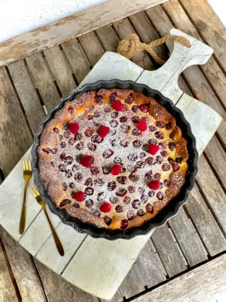 clafoutis framboises