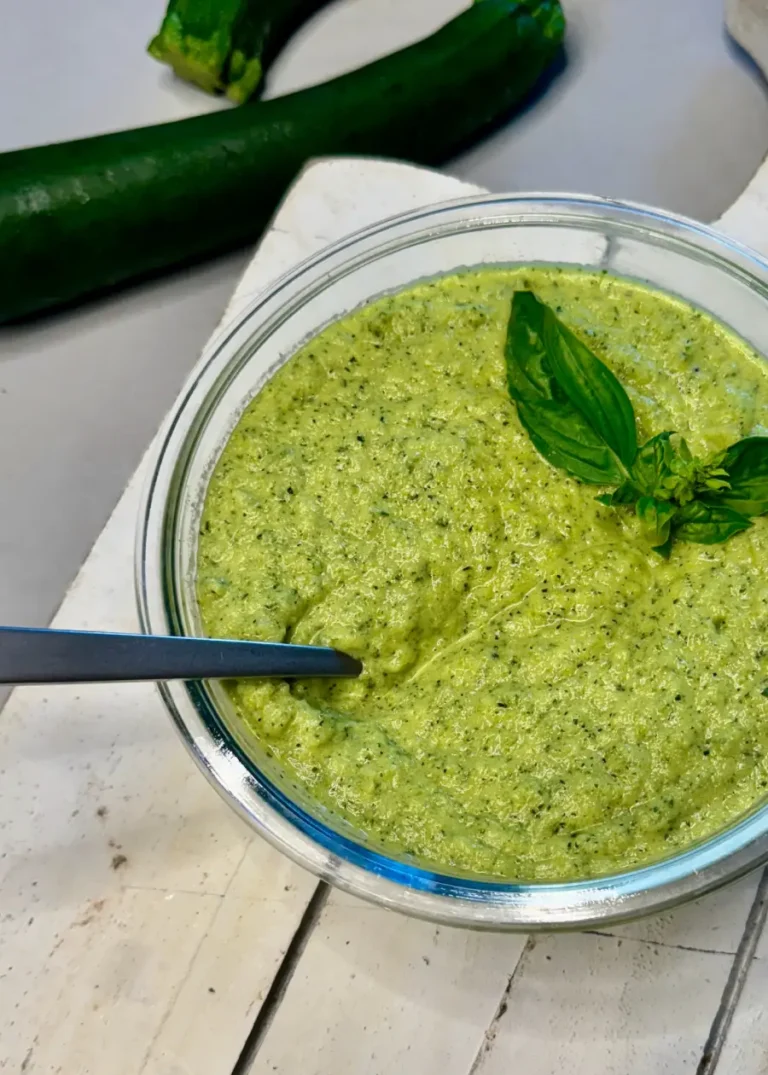 pesto de courgettes