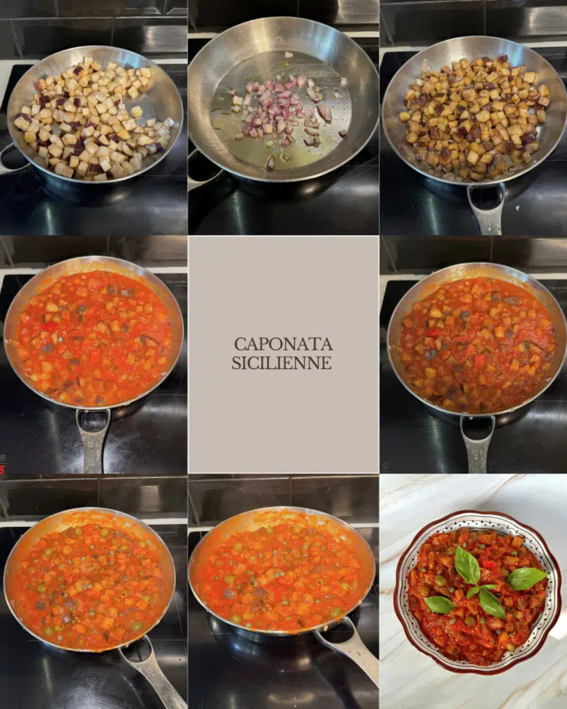 CAPONATA SICILIENNE CANVA