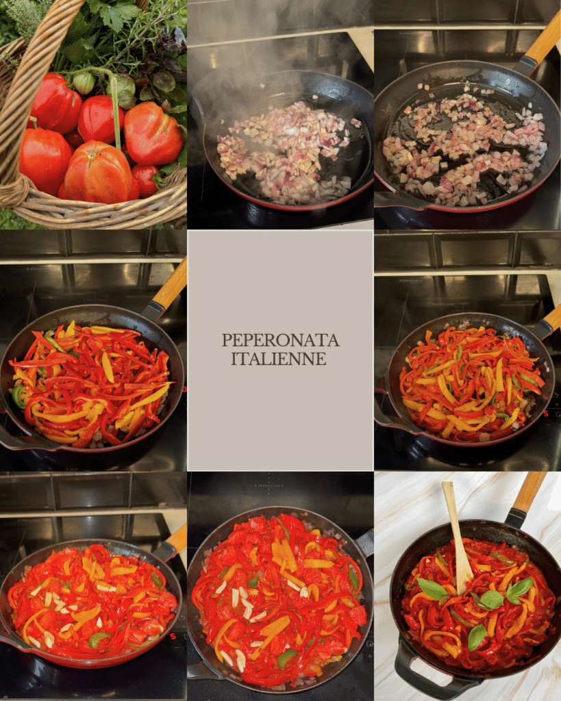 Recette de peperonata italienne