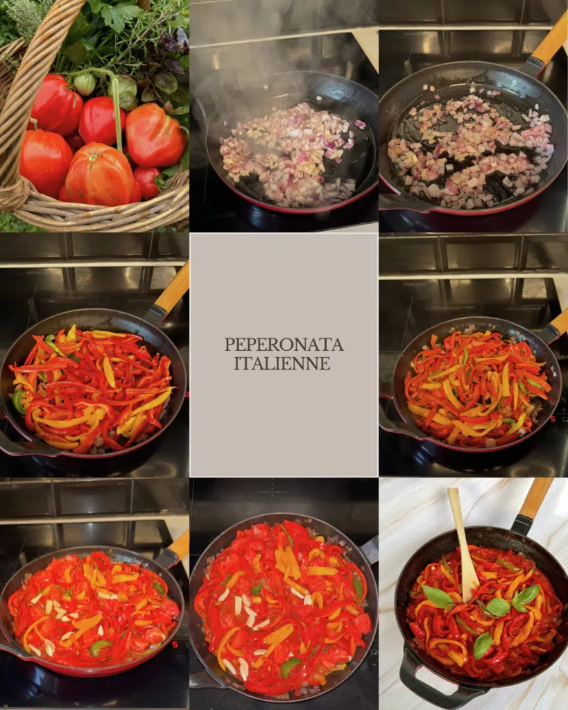 Recette de peperonata italienne