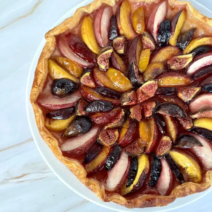 recette tarte fine aux fruits