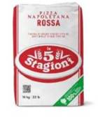 Farine Le 5 Stagioni Pizza Napoletana Rossa : W, P/L, protéines et usage Sac de farine Le 5 Stagioni Napoletana Rossa (visuel du fabricant)