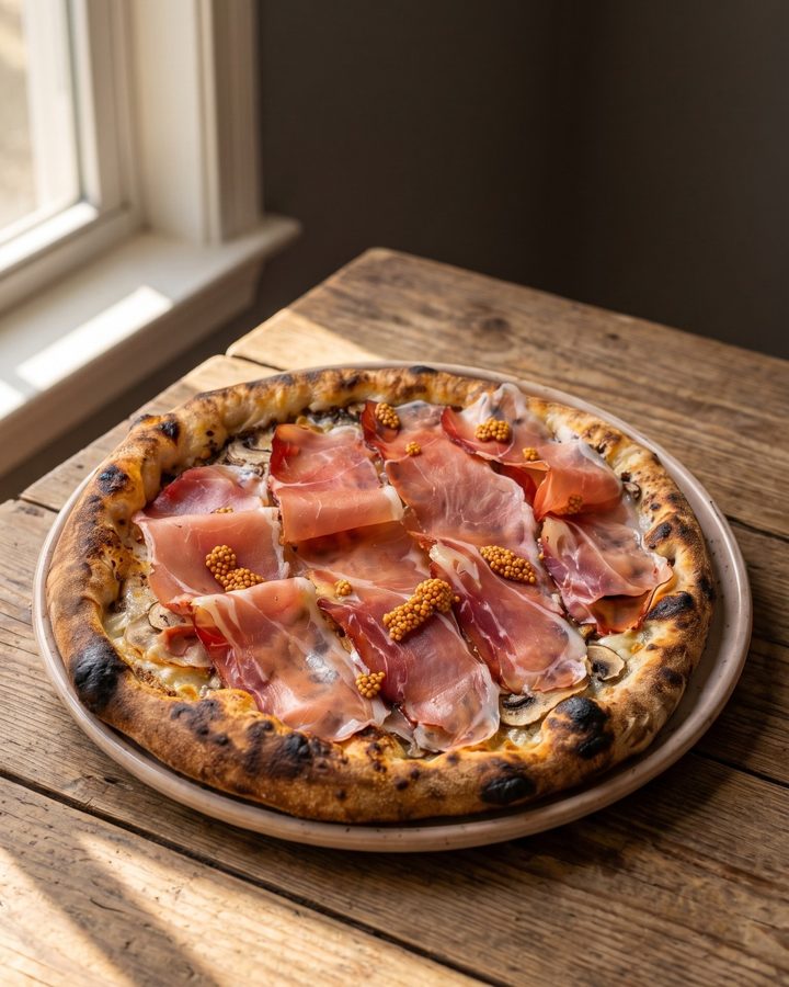 Pizza Studio 25 Sur la table